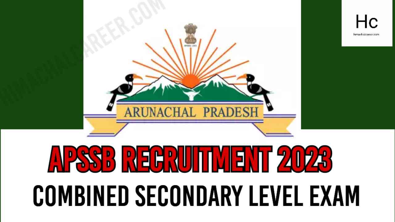 APSSB Recruitment 2023:Combined Secondary Level Job Vacancies