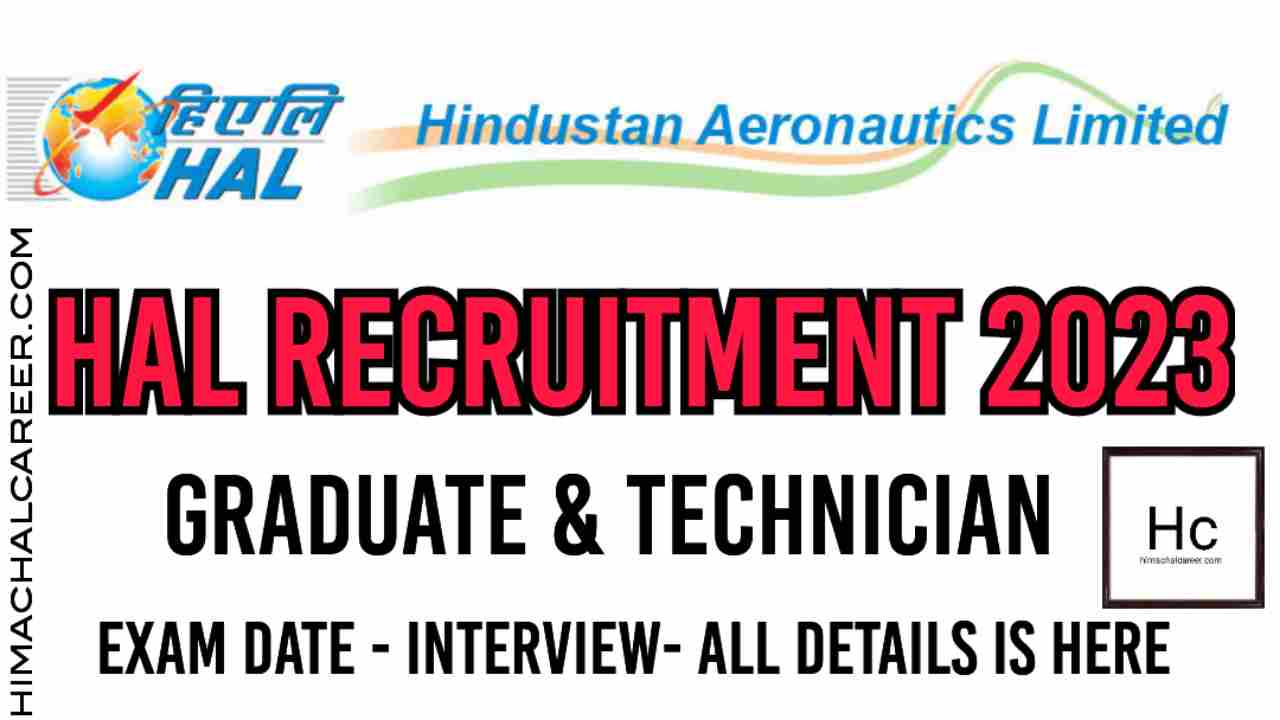 HAL Recruitment 2023:Graduate & Technician Apprentice Vacancies