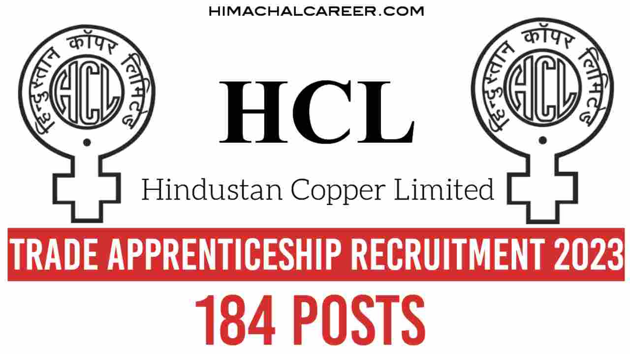Trade Apprentice Recruitment 2023 HCL Limited