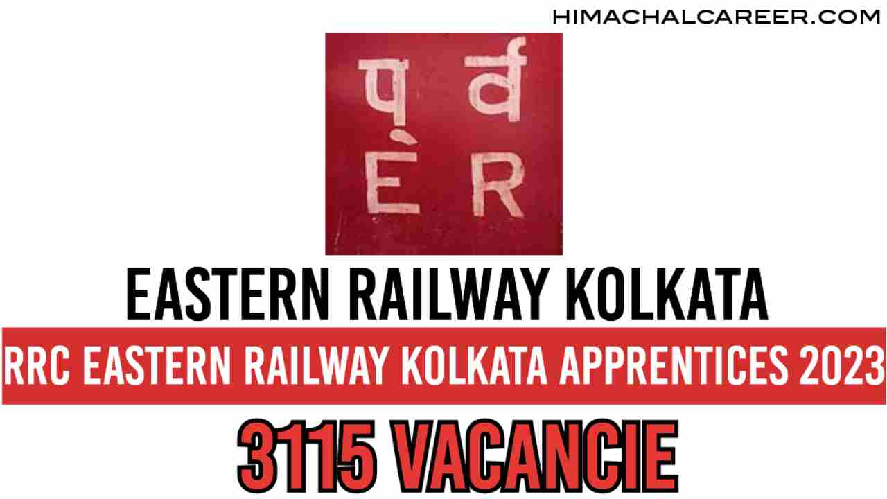 RRC Eastern Railway Kolkata Apprentices 2023