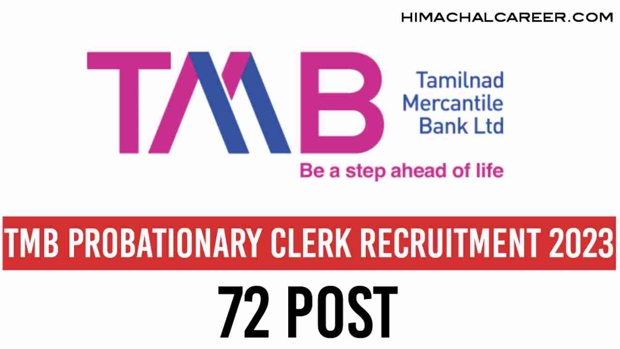 TMB Probationary Clerk Recruitment 2023