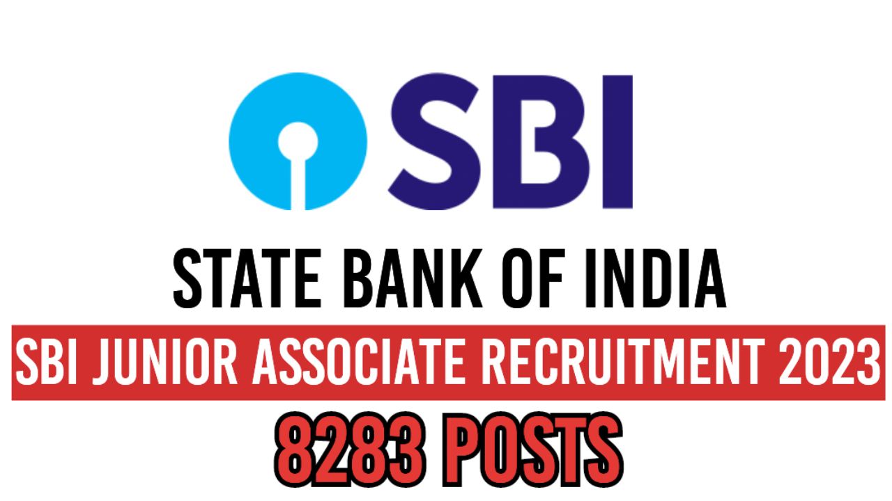 SBI Junior Associate Recruitment 2023 Apply Online for 8283 Post