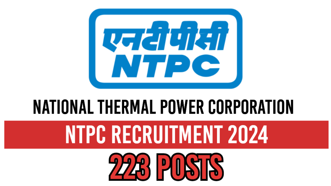 NTPC Recruitment 2024 Assistant Executive Operations 223 Posts